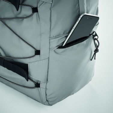 Logo trade promotional giveaway photo of: High reflective backpack 190T