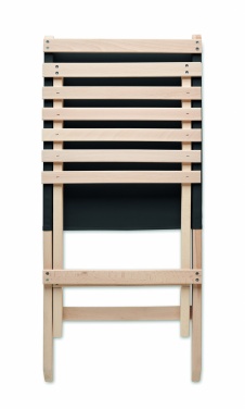 Logotrade promotional items photo of: Foldable wooden beach chair