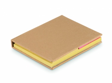 Logotrade promotional product picture of: Sticky note memo pad recycled