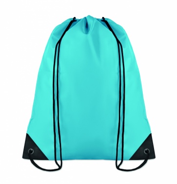 Logo trade corporate gift photo of: 190T Polyester drawstring bag