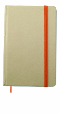 Logotrade promotional item picture of: A6 recycled notebook 96 plain