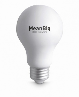 Logo trade promotional merchandise picture of: Anti-stress PU bulb