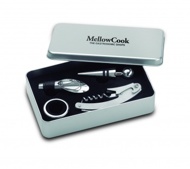 Logo trade promotional merchandise picture of: Wine  set in tin box