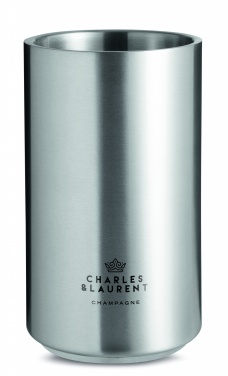 Logotrade promotional giveaway image of: Stainless steel bottle cooler