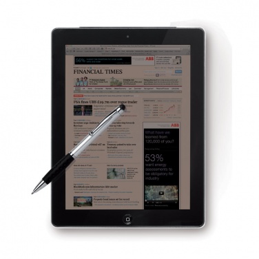 Logotrade promotional giveaways photo of: Twist and touch ball pen