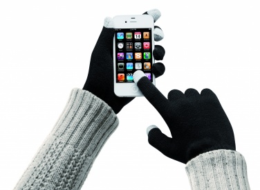 Logo trade corporate gifts picture of: Tactile gloves for smartphones