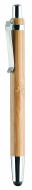 Logotrade promotional product picture of: Ball pen in ABS and bamboo