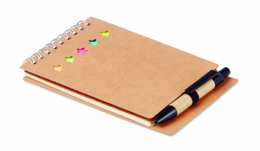 Logotrade promotional product image of: Notepad with pen and memo pad