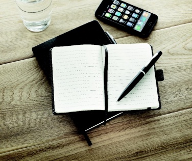 Logotrade promotional gifts photo of: A6 notebook with pen 72 lined