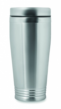 Logo trade promotional gifts image of: Double wall travel cup 400ml