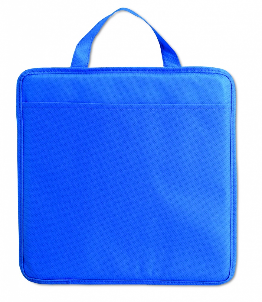 Logo trade advertising products image of: Non woven stadium cushion