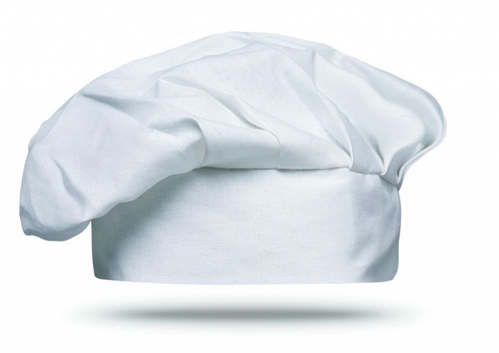 Logo trade business gift photo of: Cotton chef hat 130 gsm
