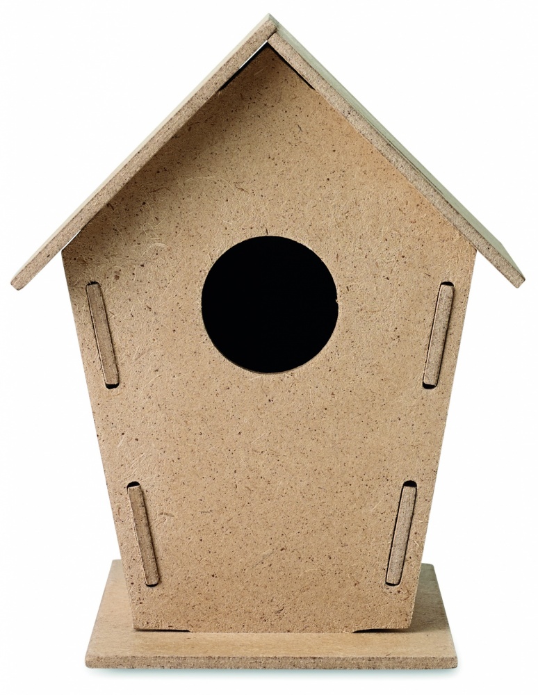 Logo trade promotional gift photo of: Wooden bird house