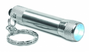 Logo trade advertising products picture of: Aluminium torch with key ring