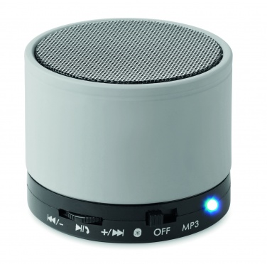 Logotrade business gift image of: Round wireless speaker