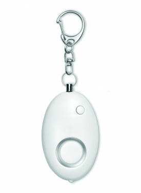Logo trade promotional item photo of: Personal alarm with key ring Ventspils