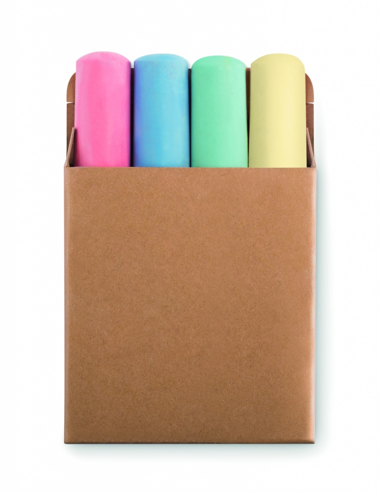 Logotrade promotional item image of: 4 chalk sticks