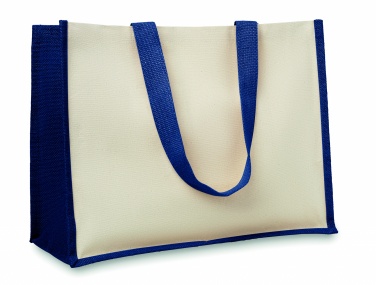 Logotrade promotional products photo of: Jute and canvas shopping bag