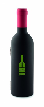 Logotrade corporate gift picture of: Bottle shape wine set