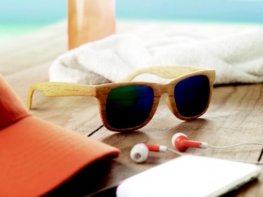 Logotrade business gift image of: Wooden look sunglasses MAARDU