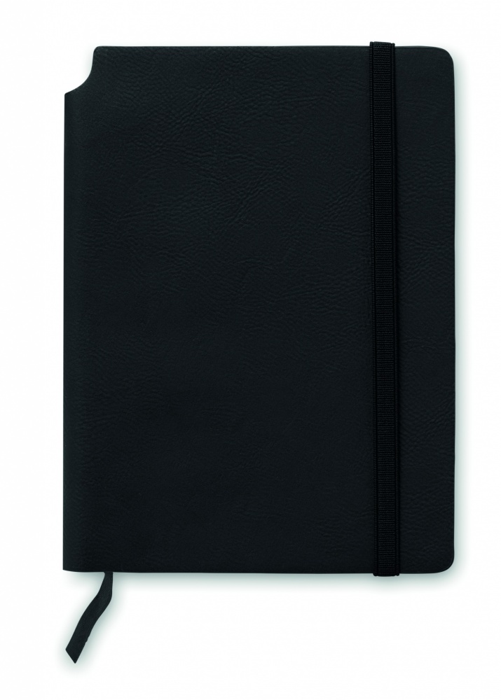 Logo trade promotional giveaways image of: notebook 80 lined sheets
