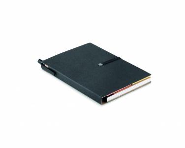Logo trade advertising products picture of: Notebook w/pen & memo pad