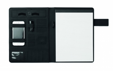 Logotrade business gifts photo of: A4 folder with power bank