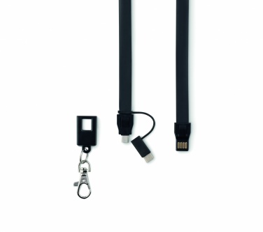 Logotrade advertising products photo of: A4 folder with power bank