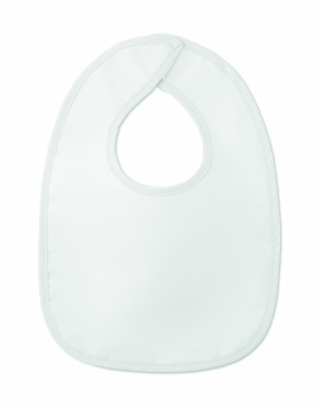 Logo trade promotional products image of: Baby bib in cotton