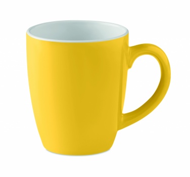Logo trade promotional giveaways image of: Ceramic coloured mug 290 ml
