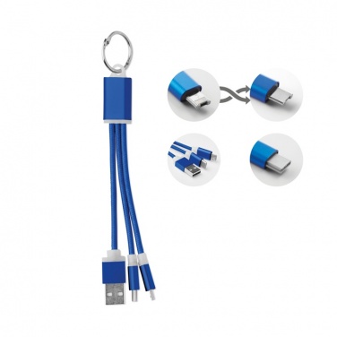 Logo trade promotional products picture of: key ring with USB type C cable Salaspils