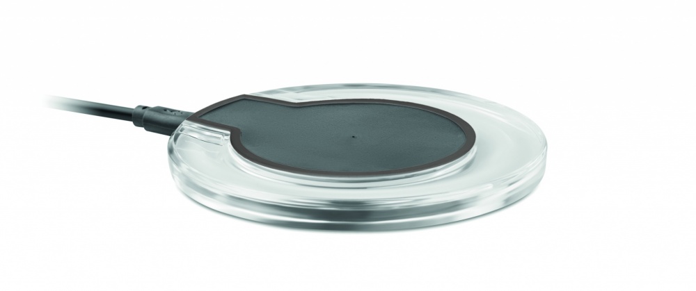 Logotrade promotional gift picture of: Round wireless charging pad 5W