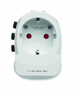 Logo trade business gift photo of: PRO Light 2x USB. 3-pole