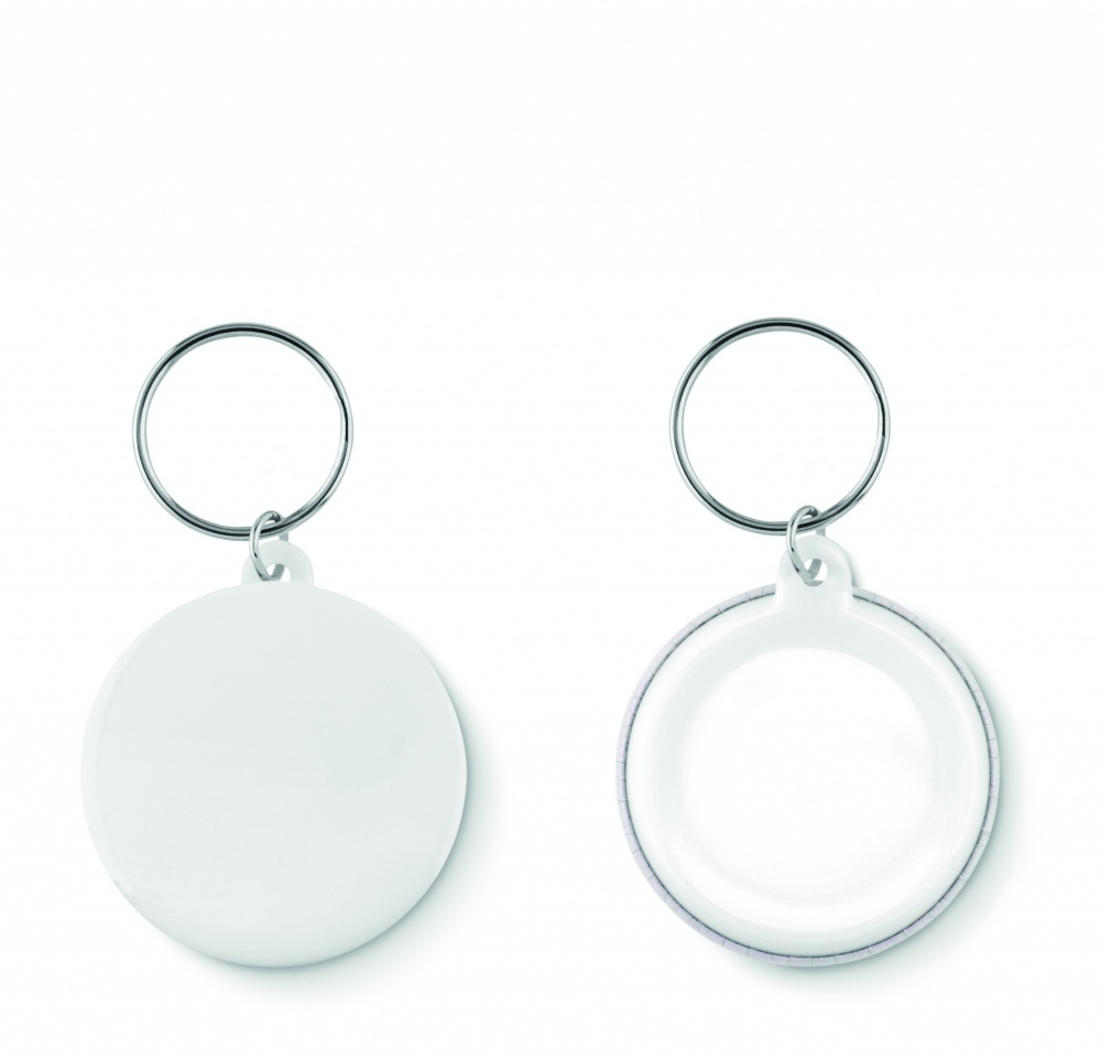 Logotrade promotional item image of: Small pin button key ring Tukums