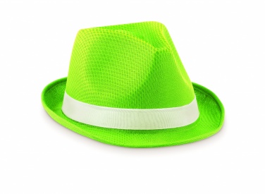 Logo trade advertising products image of: Coloured polyester hat
