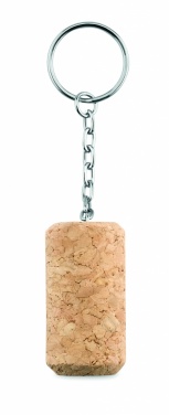Logo trade promotional giveaways picture of: Wine cork key ring Sigulda