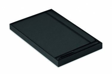 Logo trade promotional merchandise picture of: A5 notebook w/stylus 72 lined