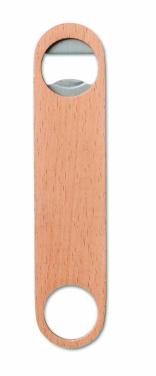 Logo trade promotional merchandise picture of: Wooden bottle opener
