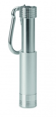 Logotrade promotional product picture of: Aluminium/ABS LED key ring Aizkraukle