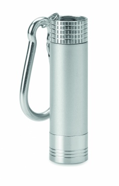 Logotrade business gifts photo of: Aluminium/ABS LED key ring Aizkraukle