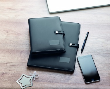 Logotrade promotional products photo of: A4 folder w/wireless charger5W