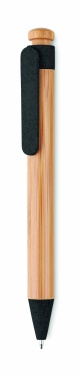 Logo trade promotional giveaway photo of: Bamboo/Wheat-Straw ABS ball pen
