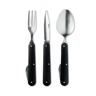 Logotrade advertising products photo of: 3-piece camping utensils set