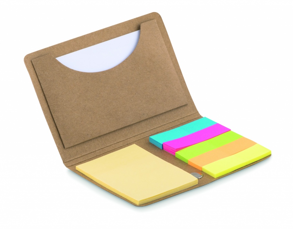 Logotrade advertising product picture of: Card holder with memo set