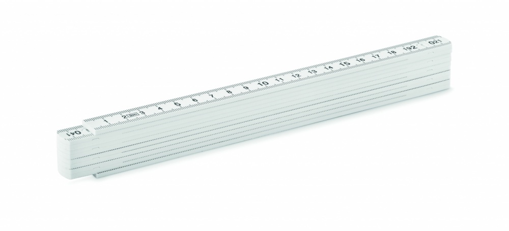 Logotrade promotional giveaway image of: Folding ruler 2m