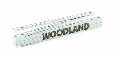 Logo trade promotional items image of: Folding ruler 2m