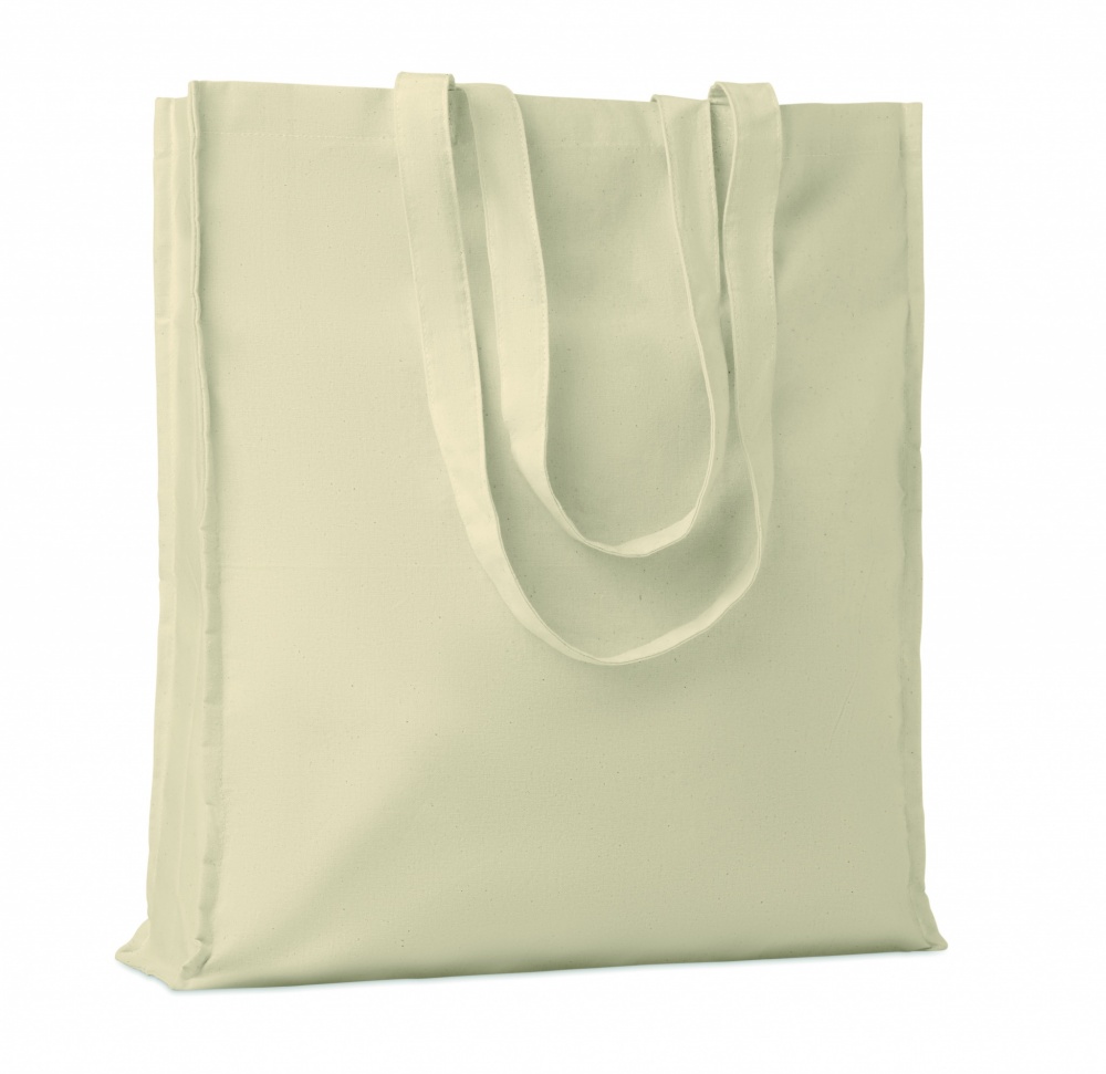 Logo trade promotional gifts image of: 140gr/m² cotton shopping bag
