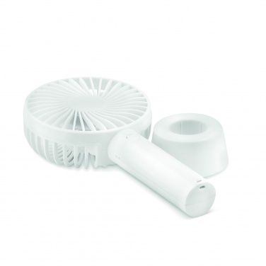 Logo trade promotional items picture of: USB desk fan with stand 