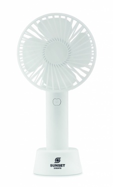 Logotrade promotional product picture of: USB desk fan with stand 