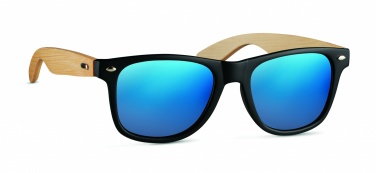 Logo trade promotional merchandise image of: Sunglasses with bamboo arms RAKVERE